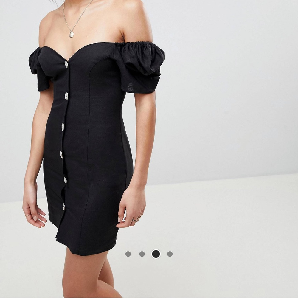 NWT ASOS DESIGN linen dress